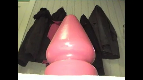 Best big red 4.5" buttplug ripping his ass total Movies