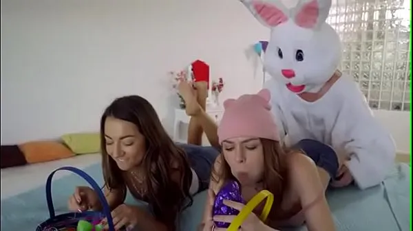 Best Easter bunny lays eggs inside her total Movies