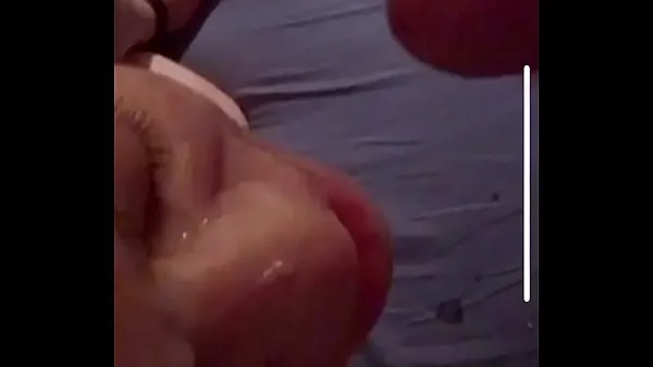 Best Sloppy blowjob ends with huge facial for young slut (POV total Movies