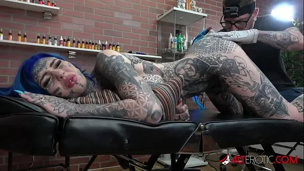 Best Busty Australian babe has her butthole tattooed after she fucks the tattoo artist total Movies