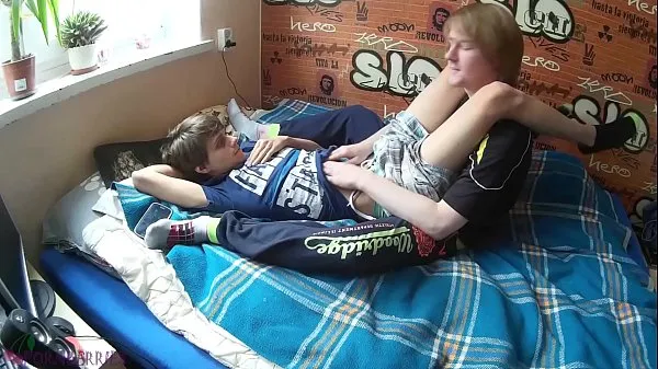 Best Two young friends doing gay acts that turned into a cumshot total Movies