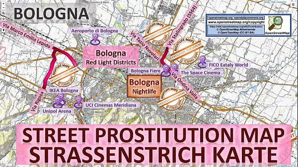 Best Bologna, Italy, Italien, Sex Map, Street Map, Massage Parlours, Brothels, Whores, Callgirls, Bordell, Freelancer, Streetworker, Prostitutes, Blowjob, Teen total Movies