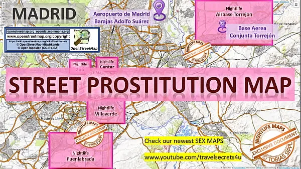 Best Madrid, Spain, Sex Map, Street Map, Massage Parlours, Brothels, Whores, Callgirls, Bordell, Freelancer, Streetworker, Prostitutes total Movies