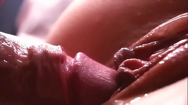 Best SLOW MOTION. Extremely close-up. Sperm dripping down the pussy total Movies