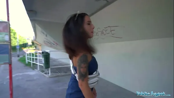Best Public Agent Sexy as Fuck Spanish big Tits and Ass Fucked by Rail Tracks total Movies