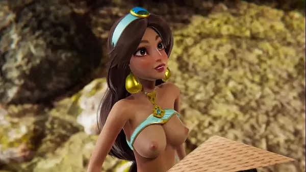 Best Disney Futa - Raya gets creampied by Jasmine - 3D Porn total Movies