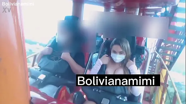 Best Catched by the camara of the roller coaster showing my boobs Full video on bolivianamimi.tv total Movies