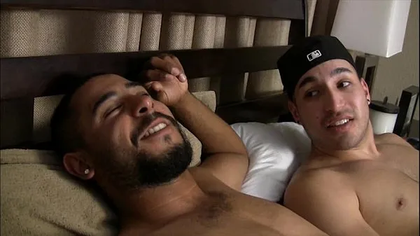 Best Latino bro’s jerking each other and suck total Movies